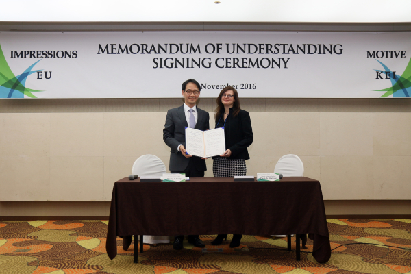 MEMORANDUM of UNDERSTANDING between THE MOTIVE PROJECT of THE KEI and IMPRESSIONS 사진1