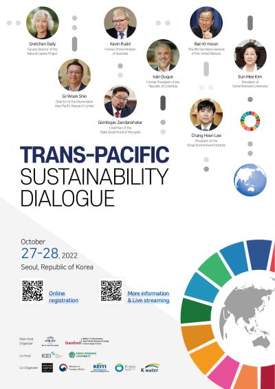 Trans-Pacific Sustainability Dialogue (Livestream) 설명이미지