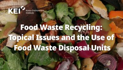 Food Waste Recycling : Topical Issues and the Use of Food Waste Disposal Units